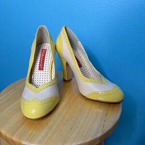 BAIT Yellow Valentine Heels